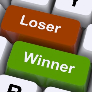 3418729-loser-winner-keys-shows-risk-and-chance